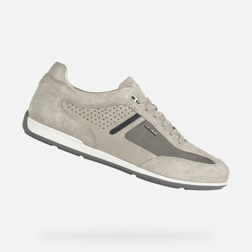 Geox Ionio Sneakers Herre Taupe | 27839-MGDP