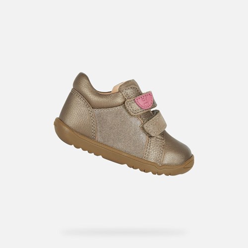 Geox Macchia Sneakers Baby Grå | 82301-TFZS