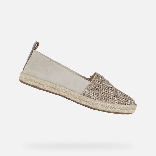 Geox Modesty Slip On Sko Dame Taupe / Ice | 06173-UKAG