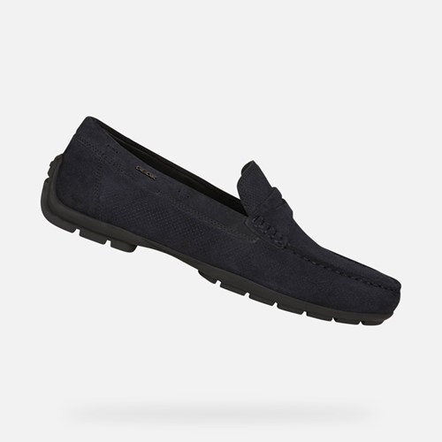 Geox Moner W 2fit Loafers Herre Mørkeblå | 39645-UDJW