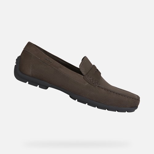 Geox Moner W 2fit Loafers Herre Mørkebrune | 45671-WYKL