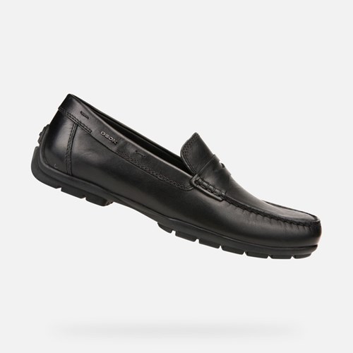 Geox Moner W 2fit Loafers Herre Sort | 12635-AJMC