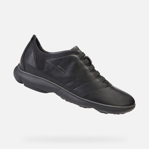 Geox Nebula Slip On Sko Herre Sort | 49350-ZYPM