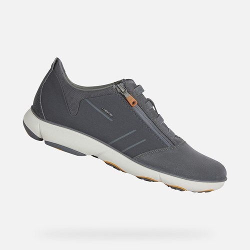 Geox Nebula Sneakers Herre Anthracite | 94260-ESVA