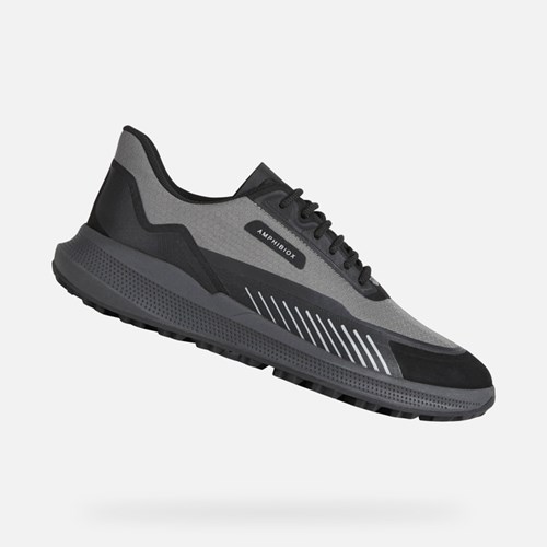 Geox Pg1x Abx Sneakers Herre Grå | 56392-TJIO