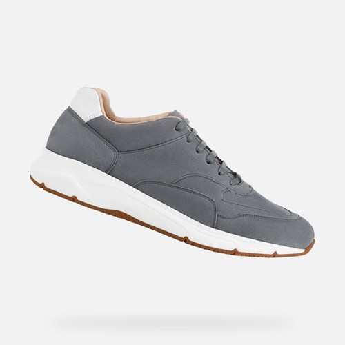 Geox Radente Sneakers Herre Grå | 05132-QTPR