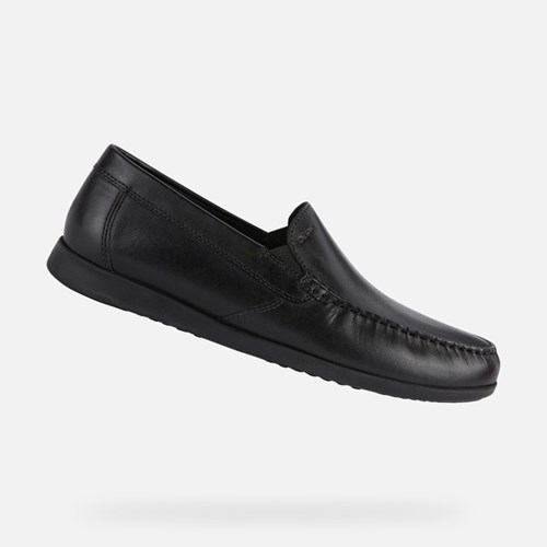 Geox Sile 2 Fit Loafers Herre Sort | 26834-MFLS