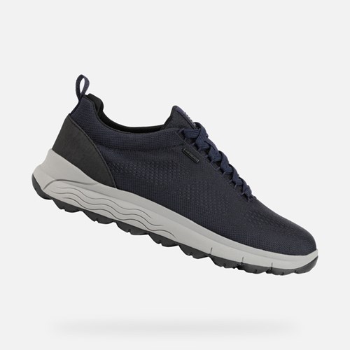 Geox Spherica 4x4 Abx Sneakers Herre Mørkeblå | 74529-BVRG