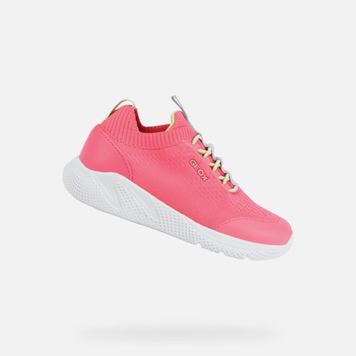 Geox Sprintye Sneakers Pige Fuchsia | 74318-QHUG