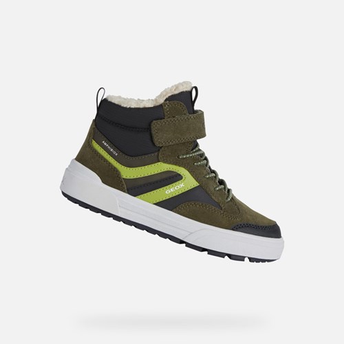 Geox Weemble Abx Sneakers Pige Mørkegrøn Grøn | 25089-YXTR