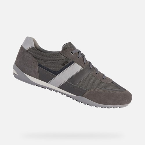 Geox Wells Sneakers Herre Grå | 73825-ZBJL