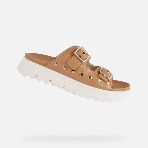 Geox Xand 2.1s Sandaler Dame Camel | 54190-ALVG