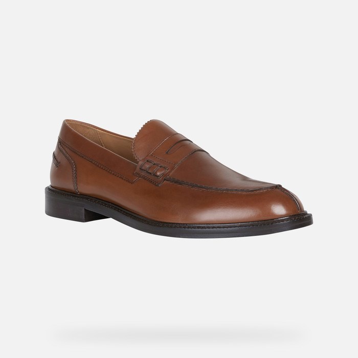 Geox Artenova Loafers Herre Cognac | 72198-CSZX