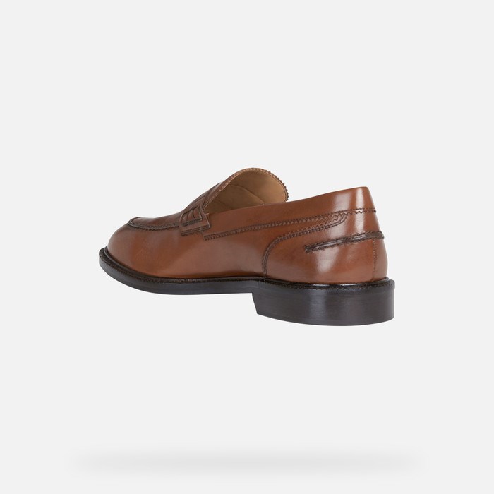 Geox Artenova Loafers Herre Cognac | 72198-CSZX