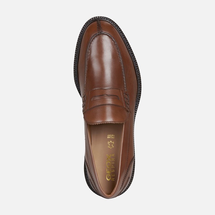 Geox Artenova Loafers Herre Cognac | 72198-CSZX