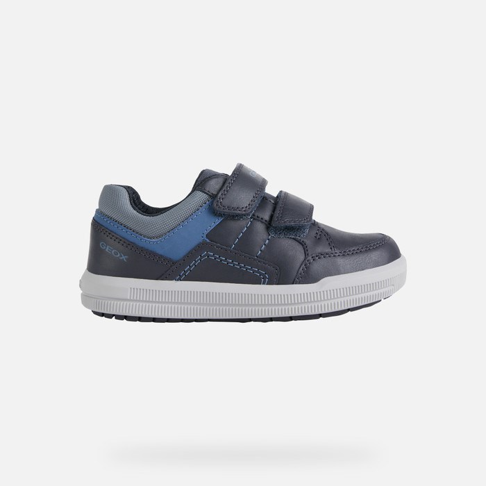 Geox Arzach Sneakers Drenge Mørkeblå | 47508-STRJ