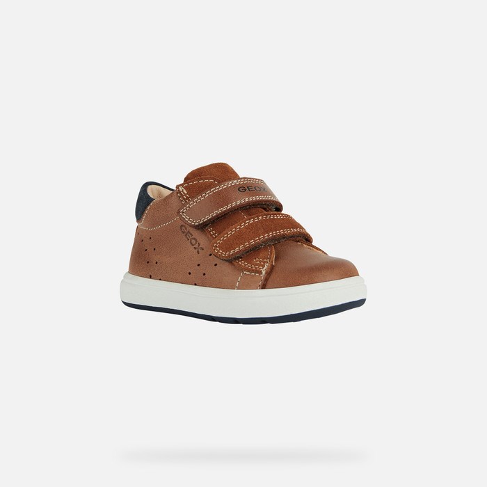 Geox Biglia Sneakers Baby Mørkeblå | 32069-AUNF