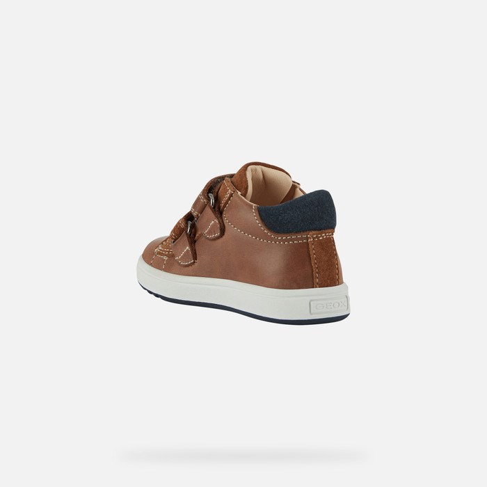 Geox Biglia Sneakers Baby Mørkeblå | 32069-AUNF