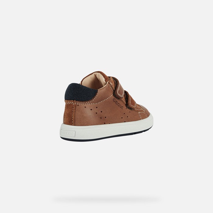 Geox Biglia Sneakers Baby Mørkeblå | 32069-AUNF