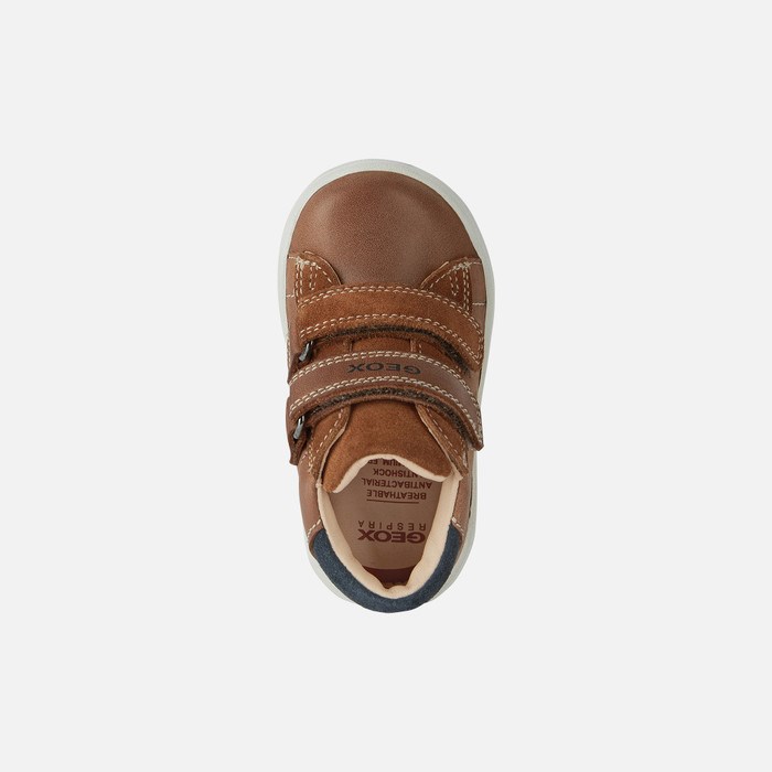 Geox Biglia Sneakers Baby Mørkeblå | 32069-AUNF