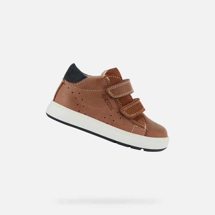 Geox Biglia Sneakers Baby Mørkeblå | 32069-AUNF