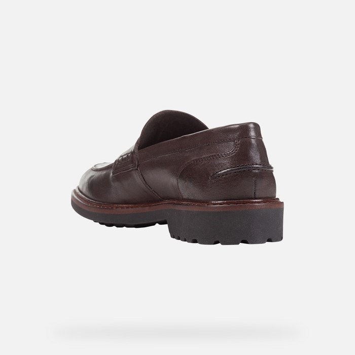 Geox Cannaregio Loafers Herre Mørkekaffe | 02637-XBFD