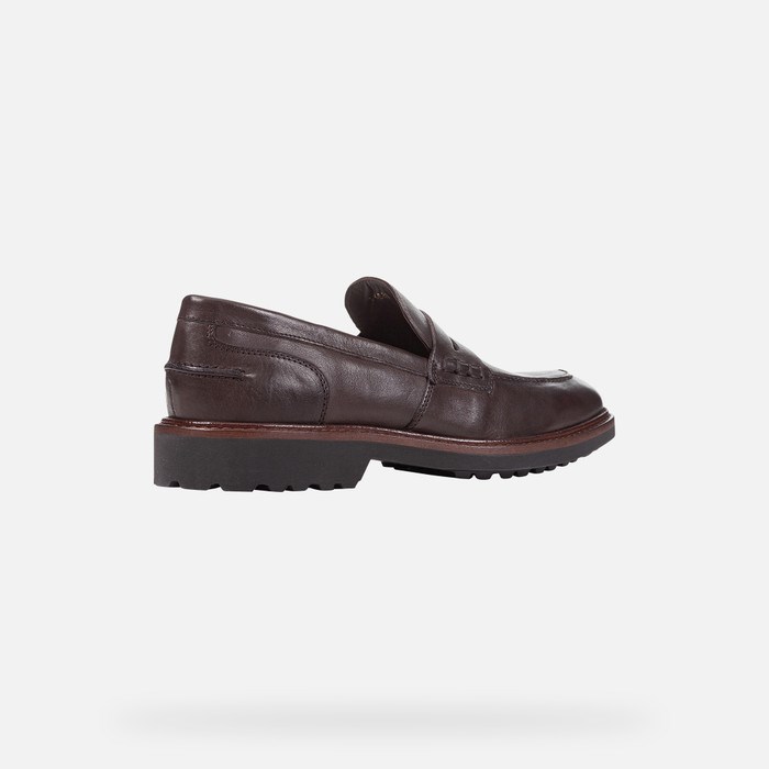 Geox Cannaregio Loafers Herre Mørkekaffe | 02637-XBFD