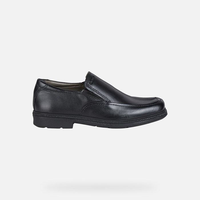 Geox Federico Loafers Drenge Sort | 43012-LJYT