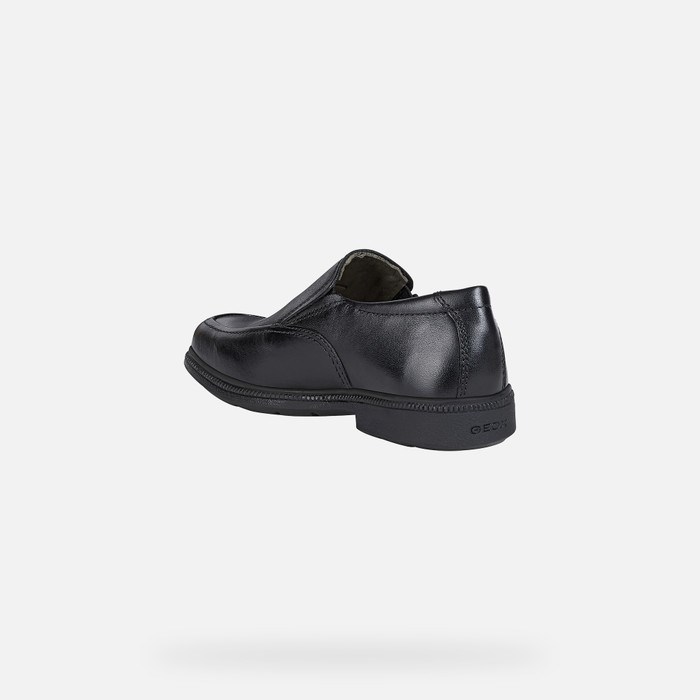 Geox Federico Loafers Drenge Sort | 43012-LJYT