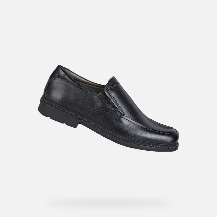 Geox Federico Loafers Drenge Sort | 43012-LJYT