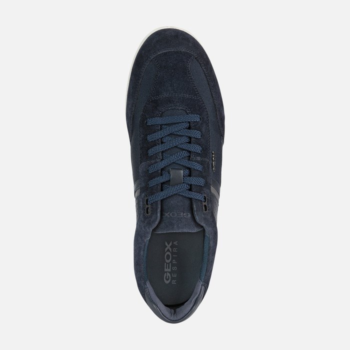 Geox Ionio Sneakers Herre Mørkeblå | 01934-KZRI