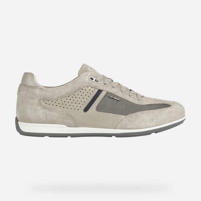 Geox Ionio Sneakers Herre Taupe | 27839-MGDP