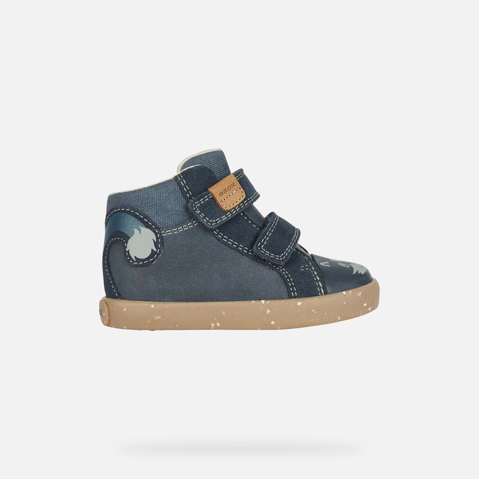 Geox Kilwi Sneakers Baby Mørkeblå | 42765-MPEZ