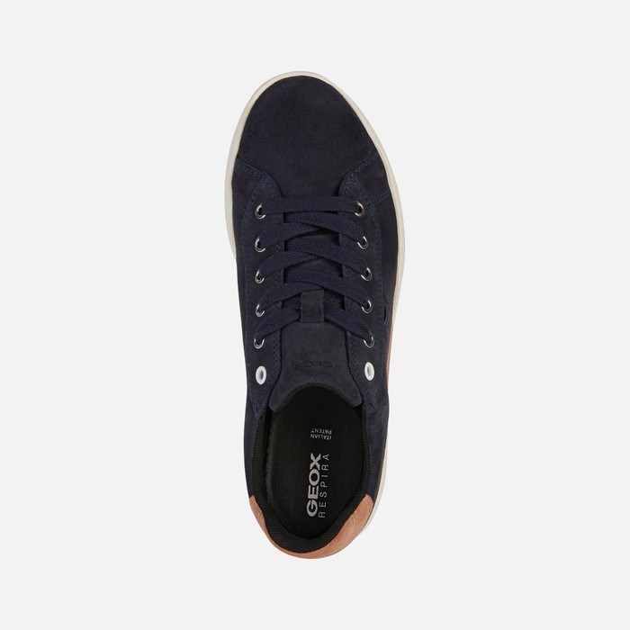 Geox Lauressa Sneakers Dame Mørkemørkelyserød | 20961-FOHY