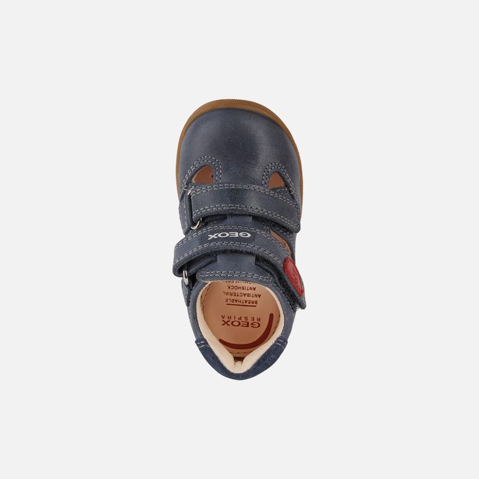 Geox Macchia First Steps Baby Mørkeblå | 62514-JXUO