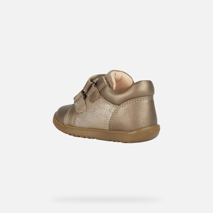 Geox Macchia Sneakers Baby Grå | 82301-TFZS