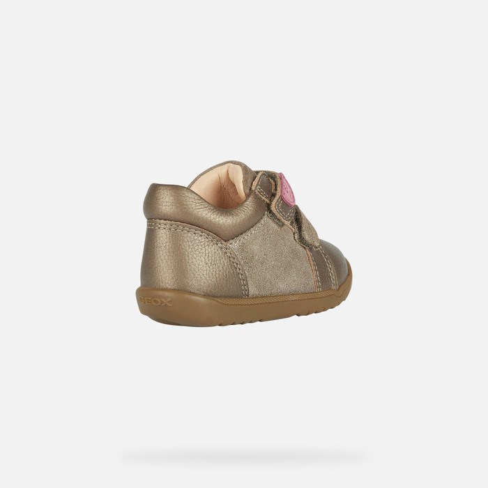 Geox Macchia Sneakers Baby Grå | 82301-TFZS