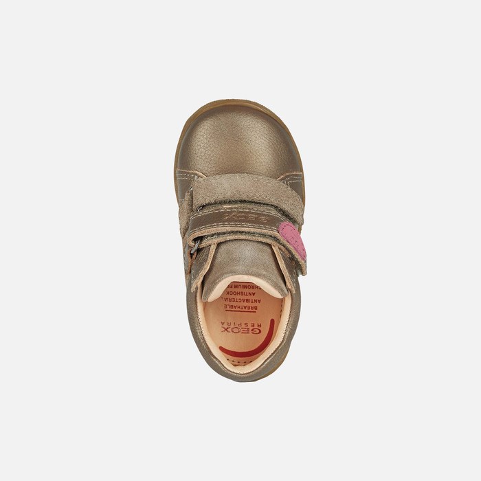 Geox Macchia Sneakers Baby Grå | 82301-TFZS