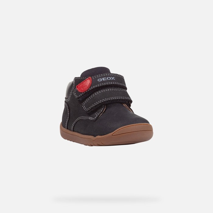 Geox Macchia Sneakers Baby Mørkeblå | 39721-OCLW