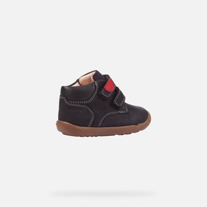 Geox Macchia Sneakers Baby Mørkeblå | 39721-OCLW