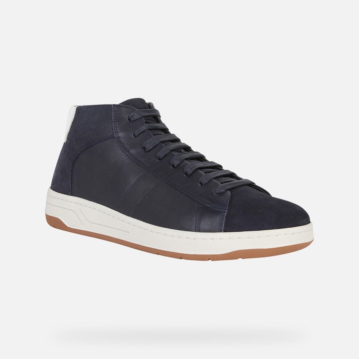 Geox Magnete Sneakers Herre Mørkeblå | 25193-IYBT