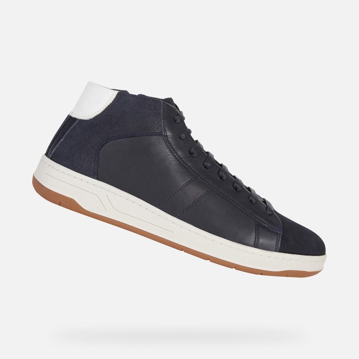 Geox Magnete Sneakers Herre Mørkeblå | 25193-IYBT