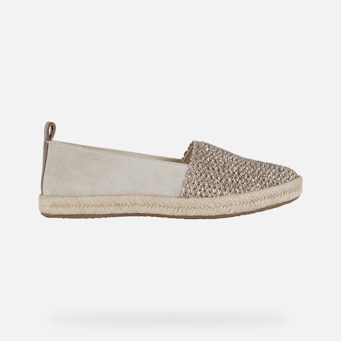 Geox Modesty Slip On Sko Dame Taupe / Ice | 06173-UKAG