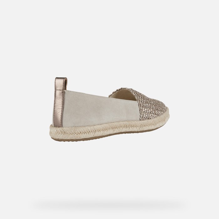 Geox Modesty Slip On Sko Dame Taupe / Ice | 06173-UKAG