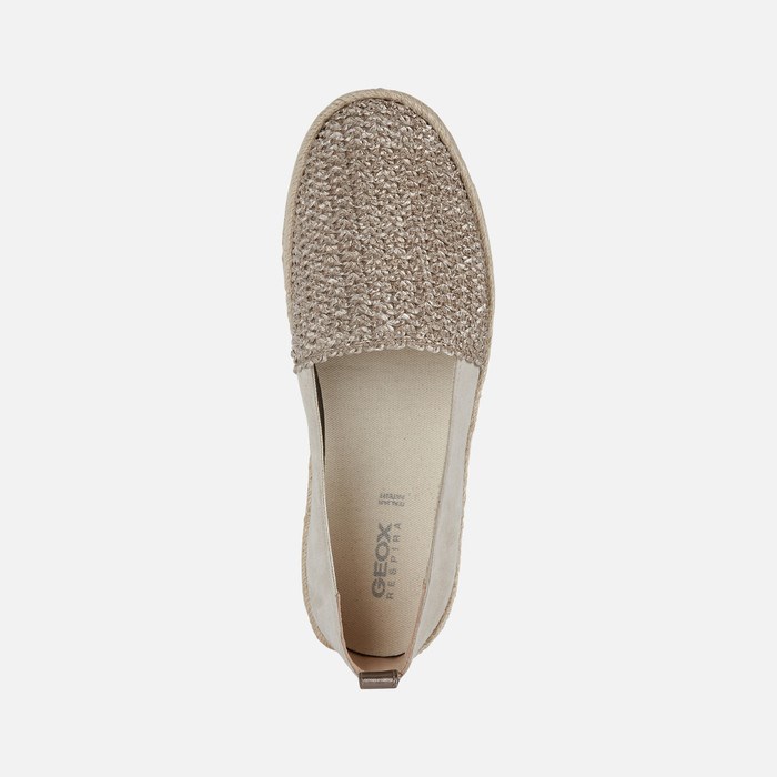 Geox Modesty Slip On Sko Dame Taupe / Ice | 06173-UKAG