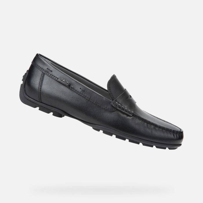 Geox Moner 2fit Loafers Herre Sort | 67843-CDRF