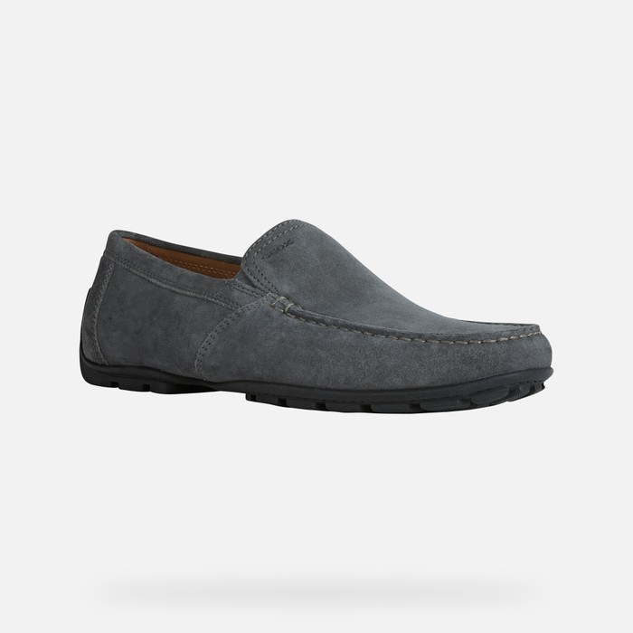 Geox Moner Loafers Herre Anthracite | 15493-TIVD