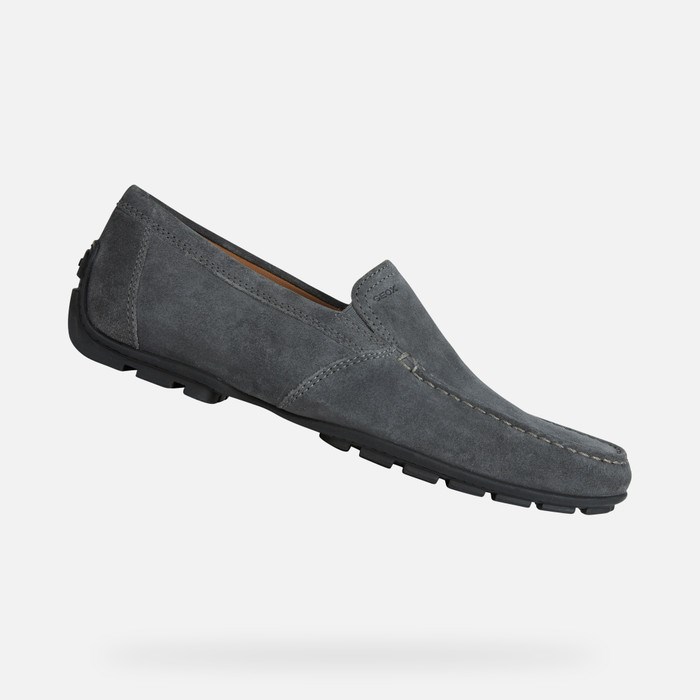 Geox Moner Loafers Herre Anthracite | 15493-TIVD