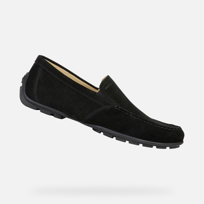 Geox Moner Loafers Herre Sort | 24973-FWPL