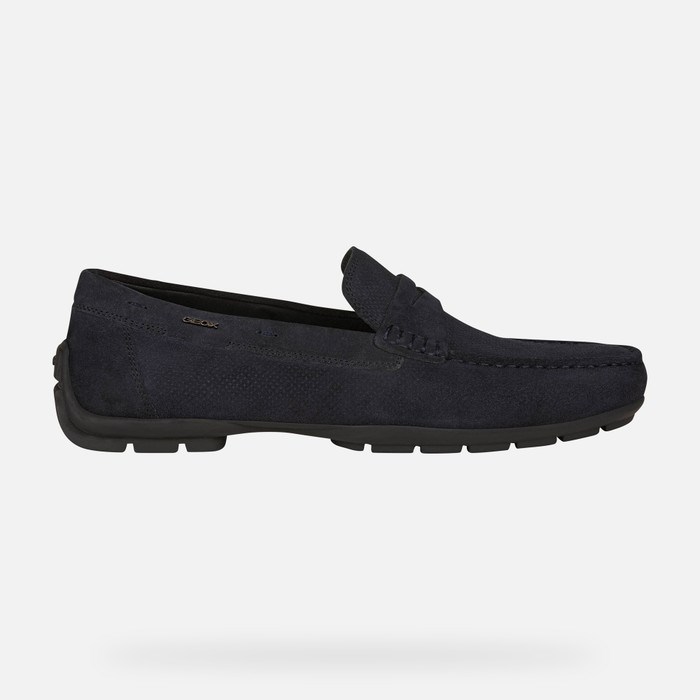 Geox Moner W 2fit Loafers Herre Mørkeblå | 39645-UDJW